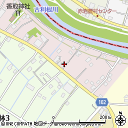 埼玉県越谷市増林4405周辺の地図