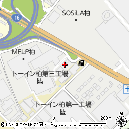 千葉県柏市青田新田飛地251周辺の地図