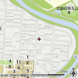 埼玉県越谷市南荻島3310周辺の地図