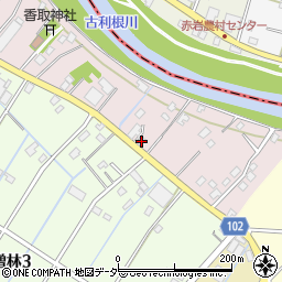 埼玉県越谷市増林4404周辺の地図