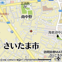 埼玉県さいたま市見沼区南中野3019周辺の地図