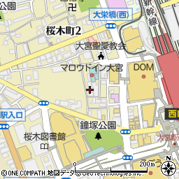 櫻木ビル周辺の地図