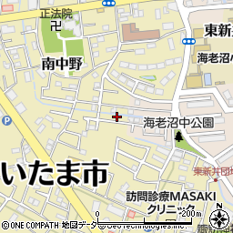 埼玉県さいたま市見沼区南中野3014-2周辺の地図