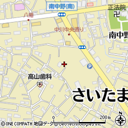 埼玉県さいたま市見沼区南中野157-1周辺の地図