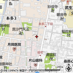 カラオケ横町周辺の地図