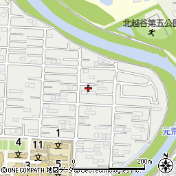 埼玉県越谷市南荻島3308周辺の地図