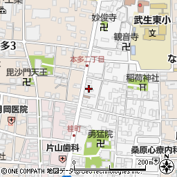 藤井防災エネルギー株式会社　御注文受付周辺の地図