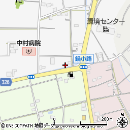 埼玉県吉川市鍋小路113周辺の地図