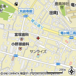 茨城県龍ケ崎市2929周辺の地図