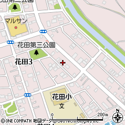 ブライトサム花田周辺の地図