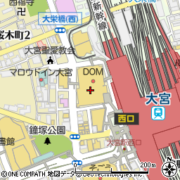 １００円ショップセリア　大宮マルイ店周辺の地図