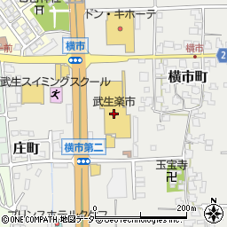 武生楽市周辺の地図