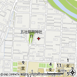 埼玉県越谷市南荻島3526周辺の地図