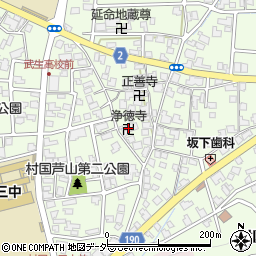 浄徳寺周辺の地図