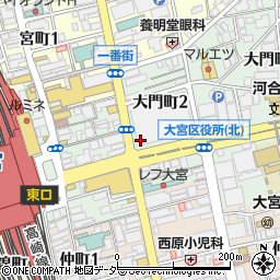 みずほ銀行古河支店周辺の地図