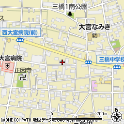 埼玉県さいたま市大宮区三橋1丁目1201周辺の地図