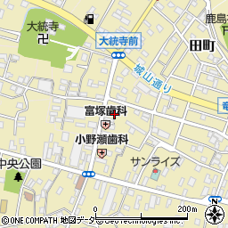 茨城県龍ケ崎市4239周辺の地図