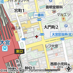 順順餃子酒場 大宮駅前店周辺の地図