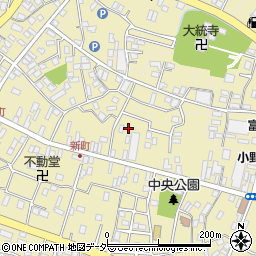 茨城県龍ケ崎市新町周辺の地図