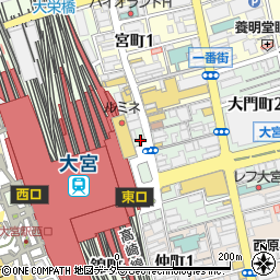 マツモトキヨシ大宮店周辺の地図