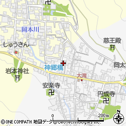 仕出し御料理金八周辺の地図