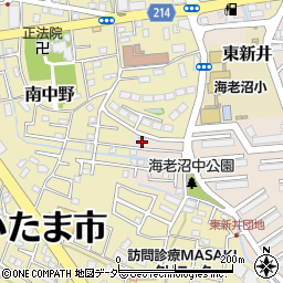 埼玉県さいたま市見沼区東新井741周辺の地図