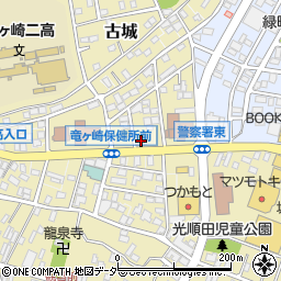 茨城新聞阿部新聞舗周辺の地図