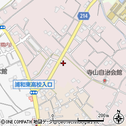 埼玉県さいたま市緑区寺山903周辺の地図