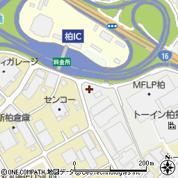 千葉県柏市青田新田飛地212周辺の地図