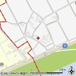 茨城県稲敷市余津谷112周辺の地図