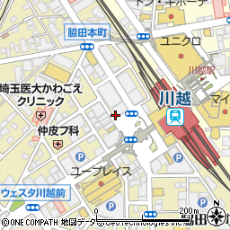 株式会社リンク川越店周辺の地図