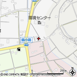 埼玉県吉川市鍋小路124周辺の地図