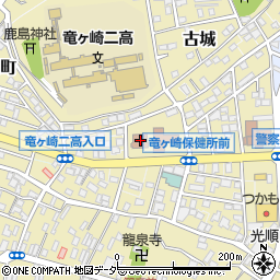 水戸地方法務局龍ケ崎支局周辺の地図