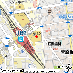 川越駅前胃腸・肛門クリニック周辺の地図