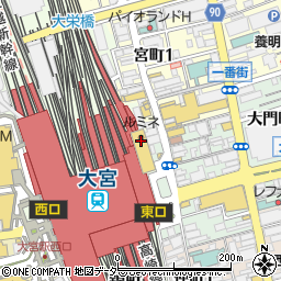 Railway Club 大宮店周辺の地図