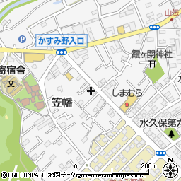 武蔵野銀行霞ヶ関支店周辺の地図