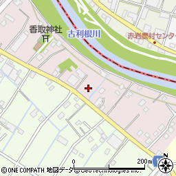 埼玉県越谷市増林4338-1周辺の地図