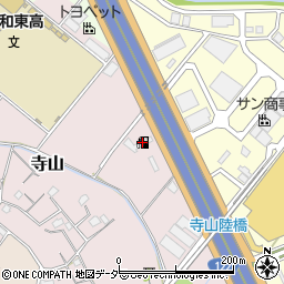 ＥＮＥＯＳ１２２号浦和インター下りＳＳ周辺の地図