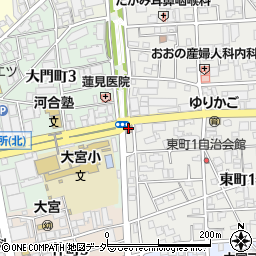 大宮警察署参道交番周辺の地図