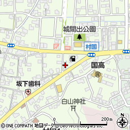 福井銀行村国支店周辺の地図