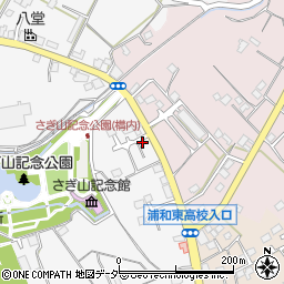 埼玉県さいたま市緑区上野田347周辺の地図
