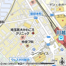 ナビパーク脇田本町第１駐車場周辺の地図