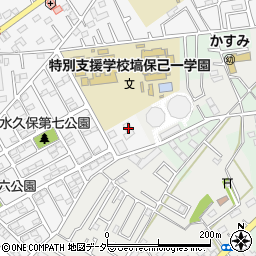 霞ヶ関第二浄水場周辺の地図
