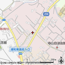 埼玉県さいたま市緑区寺山829周辺の地図