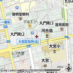 日本ＩＣＳ株式会社さいたま営業所周辺の地図