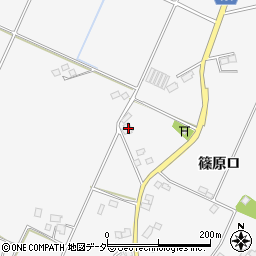 千葉県香取市篠原ロ993周辺の地図