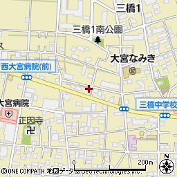 埼玉県さいたま市大宮区三橋1丁目761-3周辺の地図