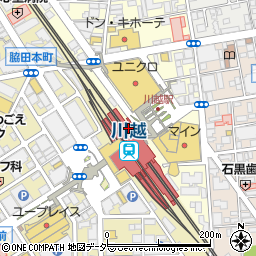 マツモトキヨシＥＱＵｉＡ川越店周辺の地図