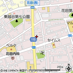 山下商店周辺の地図