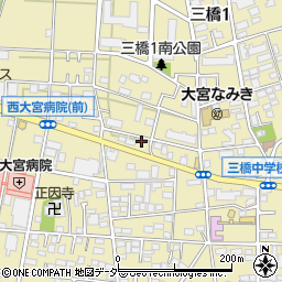 埼玉県さいたま市大宮区三橋1丁目761-2周辺の地図